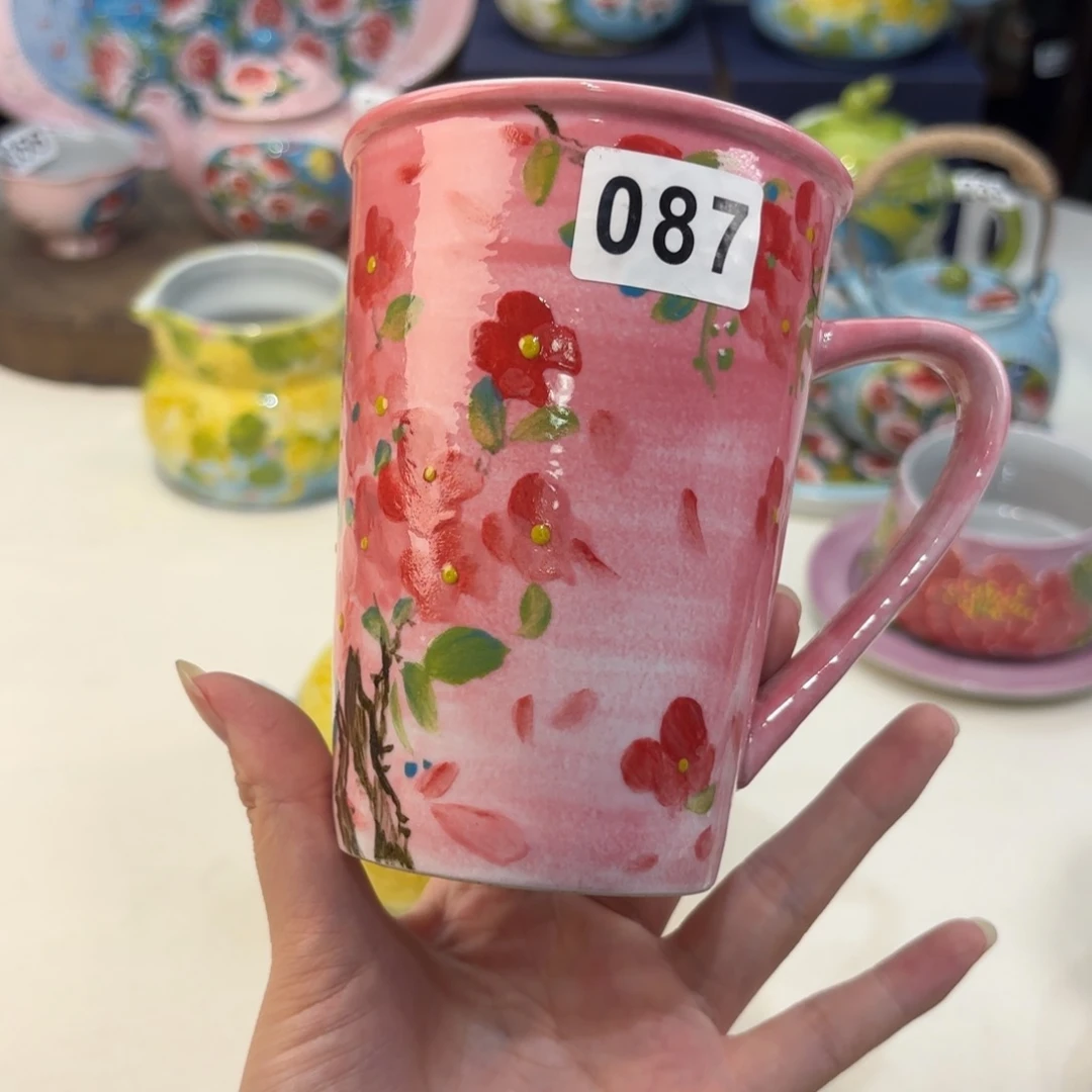 景德镇手绘高温釉下彩陶瓷茶具