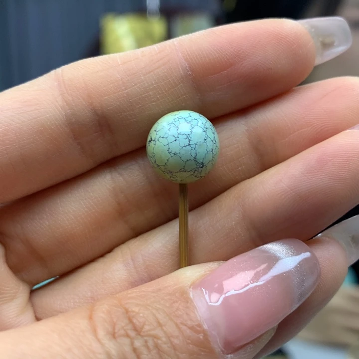 绿松石未镶嵌配饰