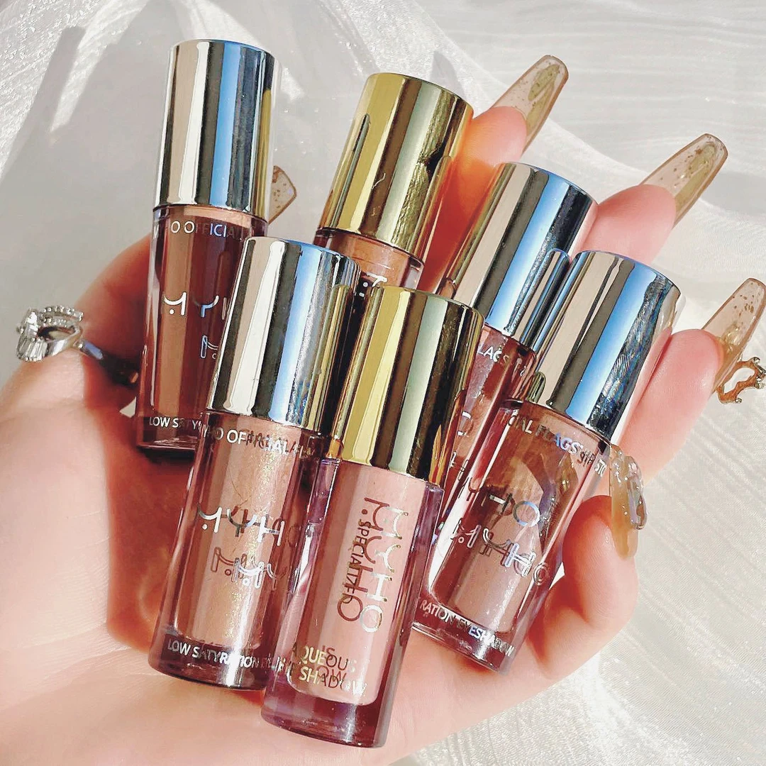 MYHO单色消肿液体眼影珠光哑光防水防汗淡妆必备日常液体眼影新手