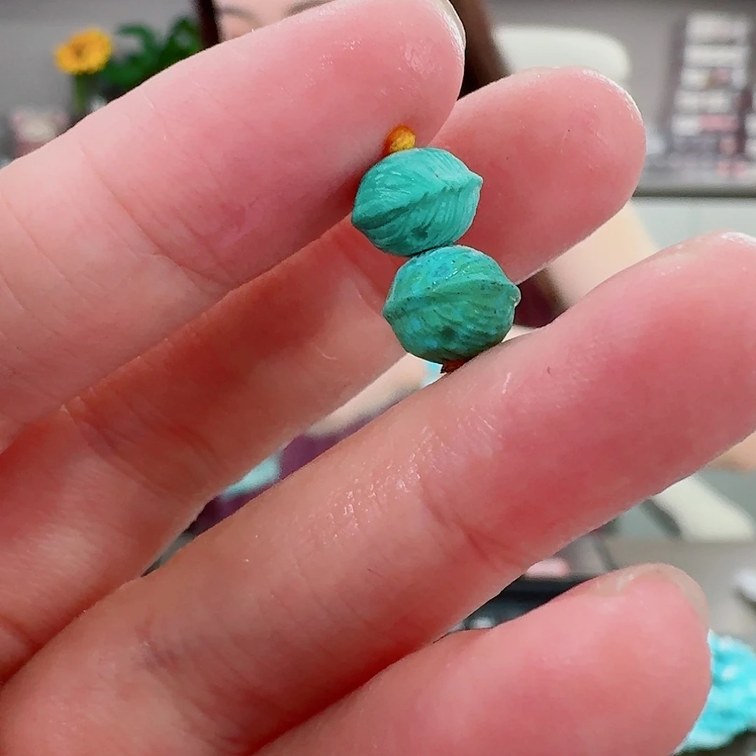 未镶嵌绿松石珠宝奇石