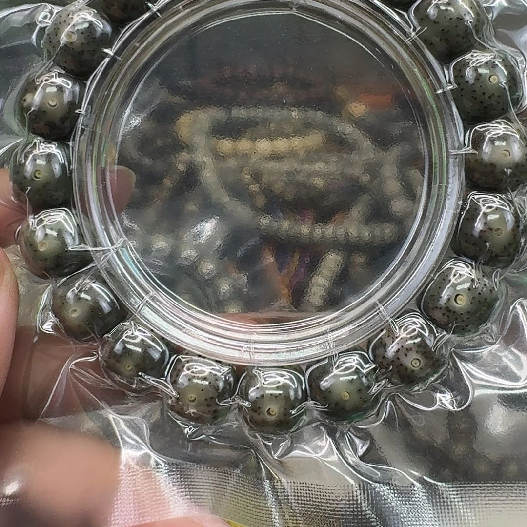 手串星月菩提30传说糯冰绿幽灵同枝12 11