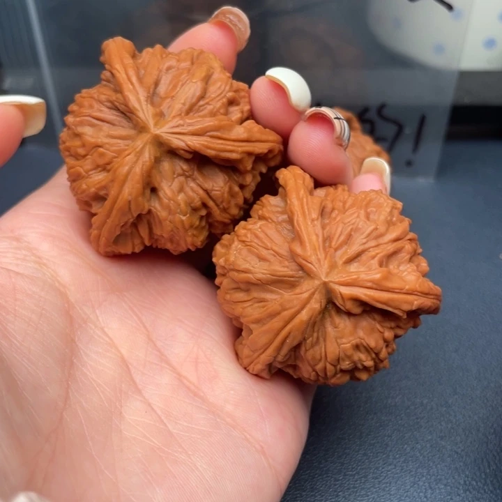凡***光吊坠文玩核桃白狮子