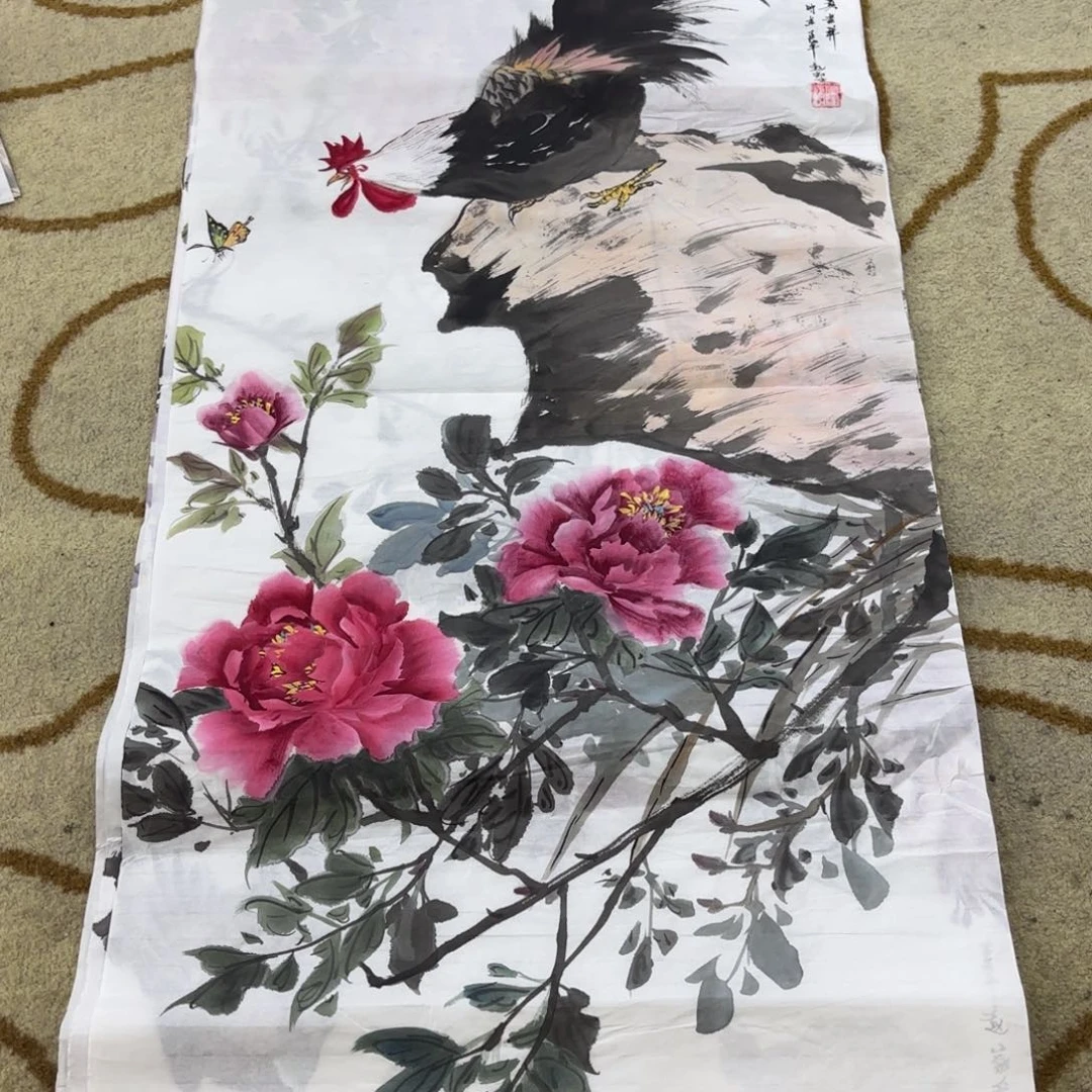 国画赵家爱老师三尺刘