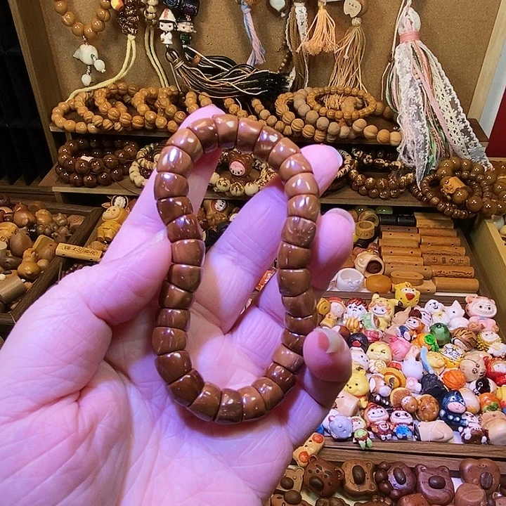 猴头核桃吊坠库克大肠精挑·有棕眼粽线