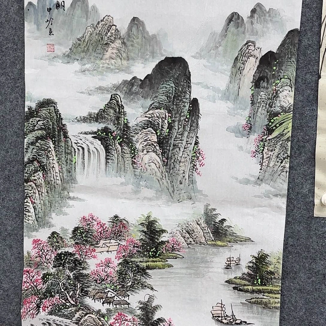 国画国画作品多次入选国内外