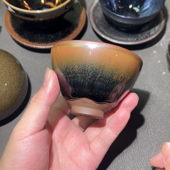 茶盏这个时候才开始准备好