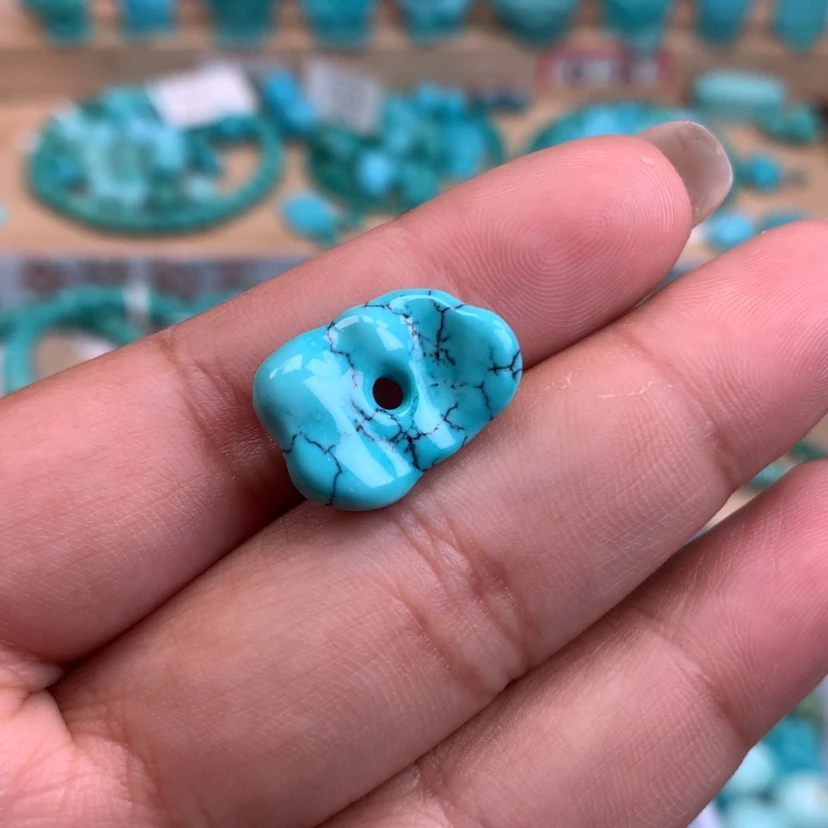 【闪购商品】绿松石未镶嵌藏扣