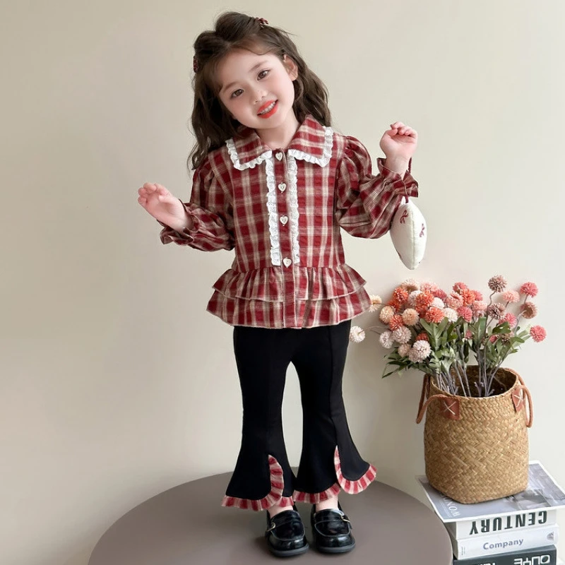 【高品质】巴拉拉女童秋季套装2025新款小童超好看韩系女宝宝秋装洋