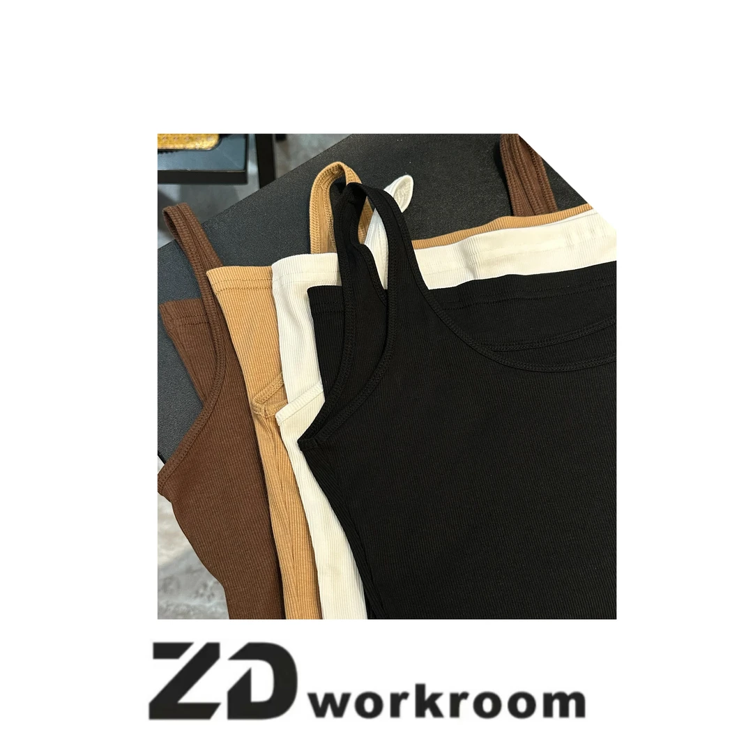 【Z.D/WORKROOM】25/26SS基础款U领百搭休闲吊带