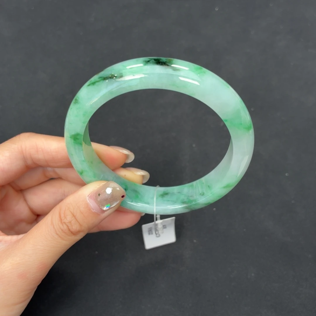 翡翠未镶嵌手镯5859