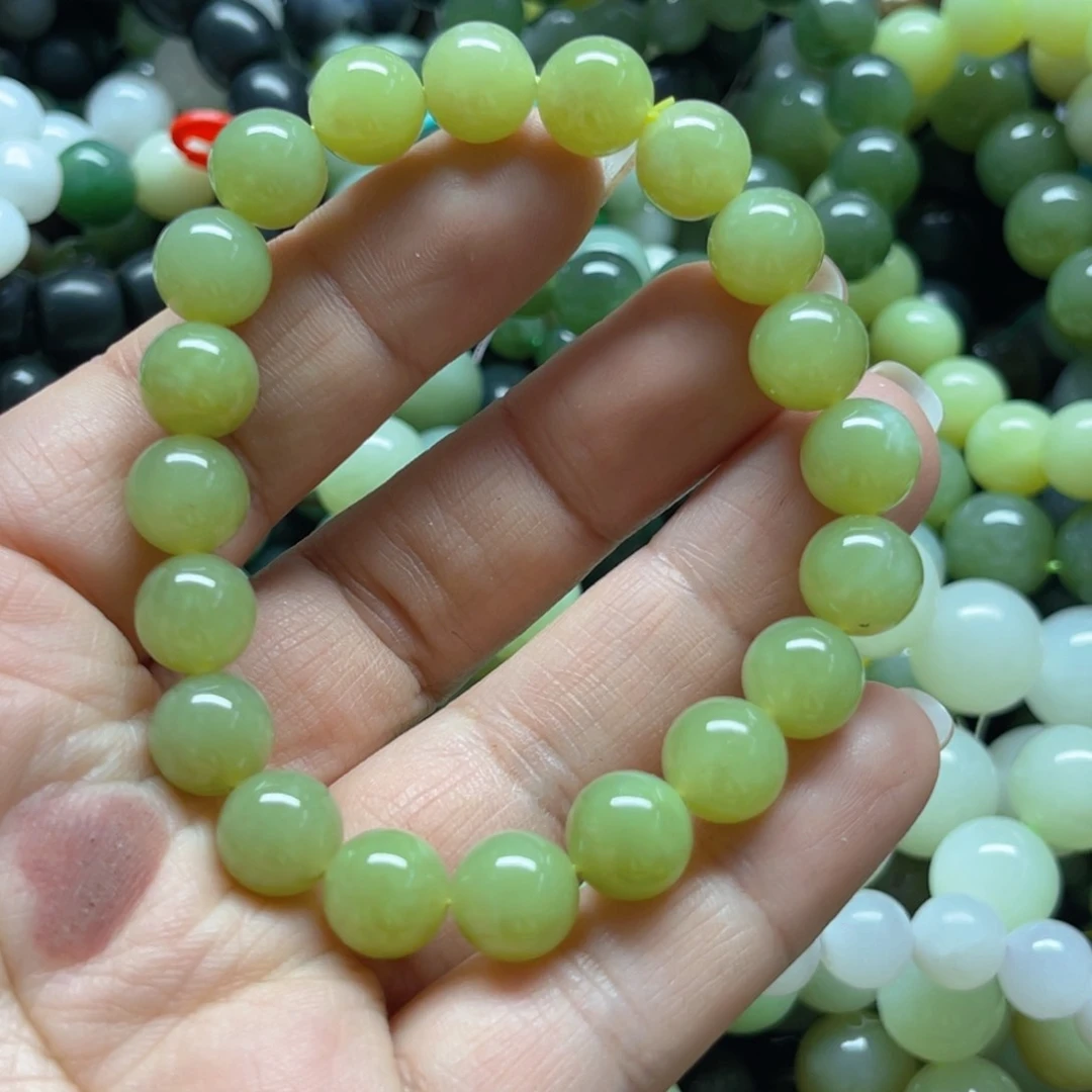 和田玉手链未镶嵌