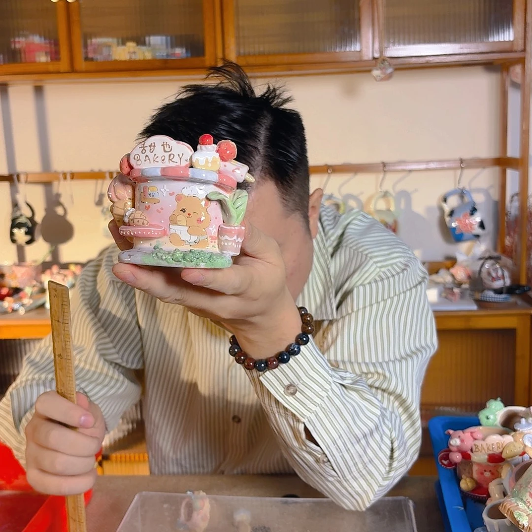 老梧家的手工多肉花盆