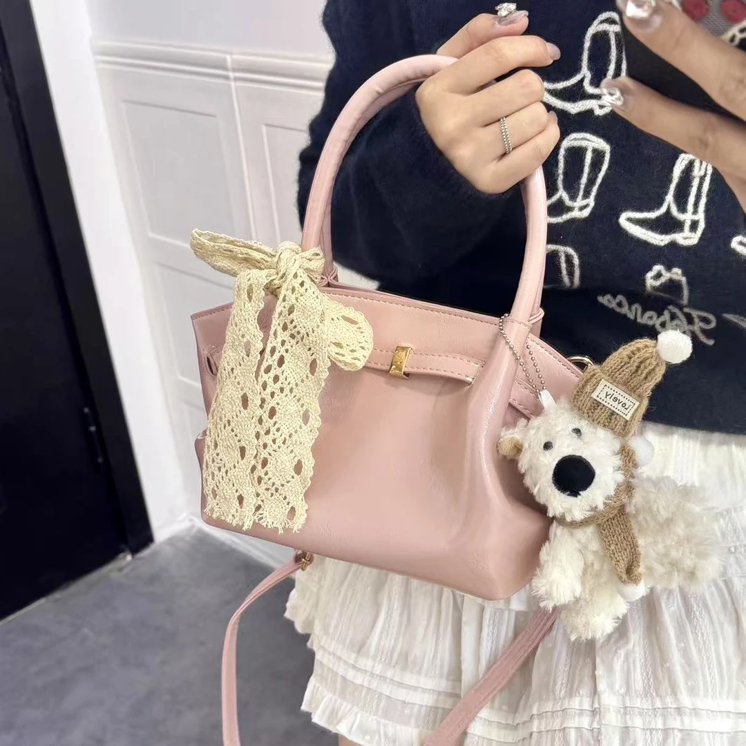 质感复古小包包女2025新款单肩包气质腋下包时尚手提托特包休闲包