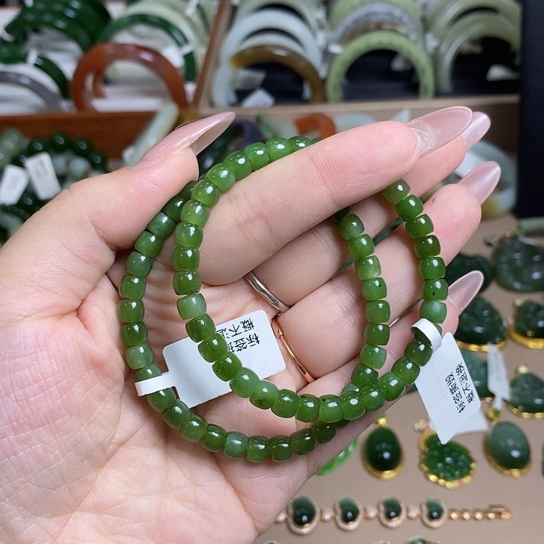 手链未镶嵌和田玉多样性发货，拍一发一