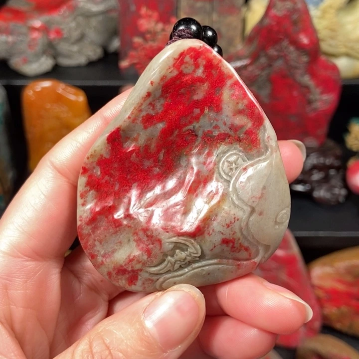 昌化鸡血石昌化鸡血石原石