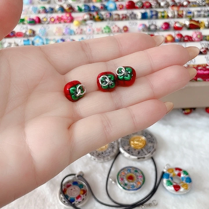 幺****足银珐琅彩足银配件