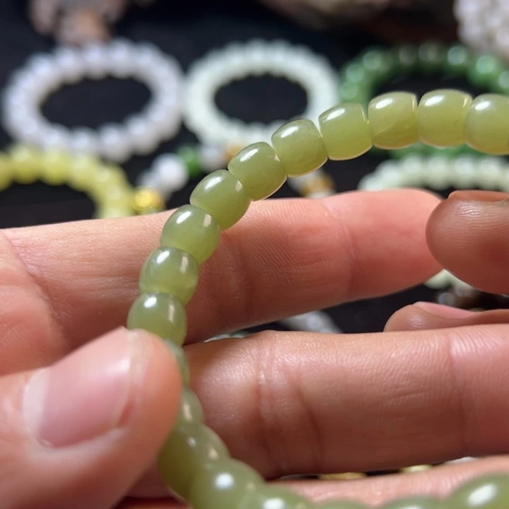 和田玉（糖玉）未镶嵌手链