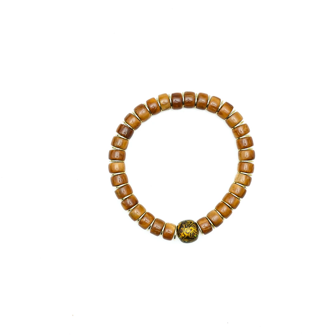 精品手串-库克大漆【单圈】-不带礼盒