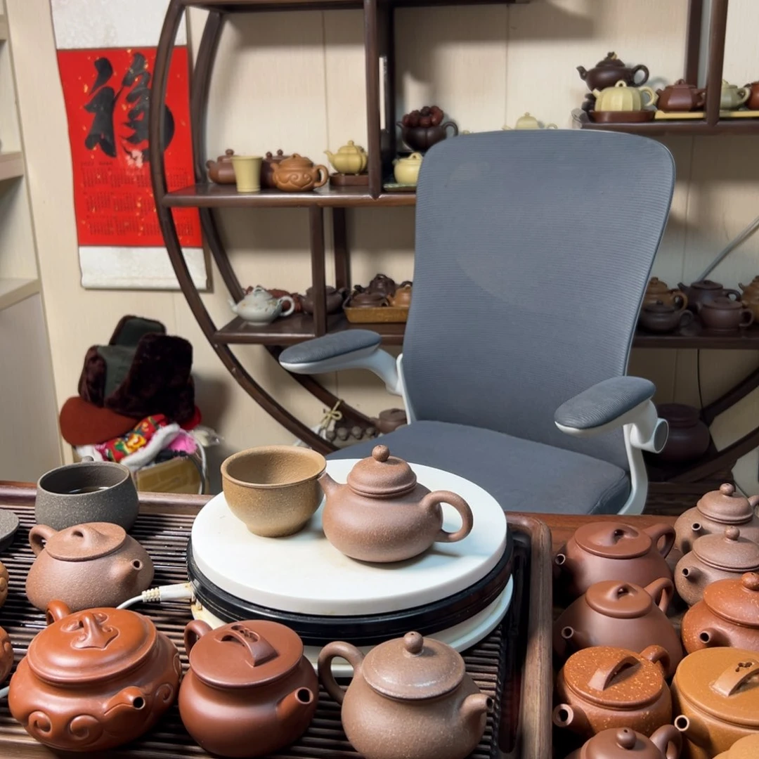 紫砂茶壶?****光五彩段泥容天170