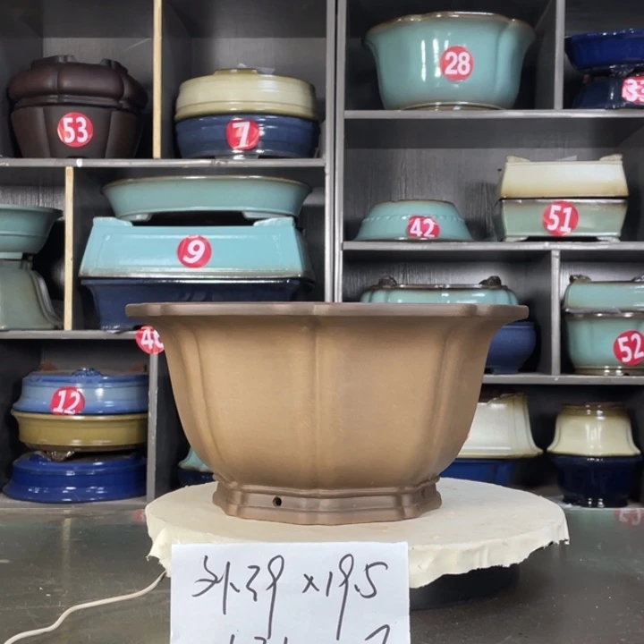 紫砂满**景花盆厂家直销