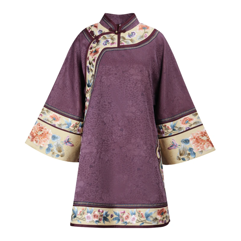 「万木春华」乐锦坊复古中国风高端小众设计感原创刺绣汉服百搭上衣