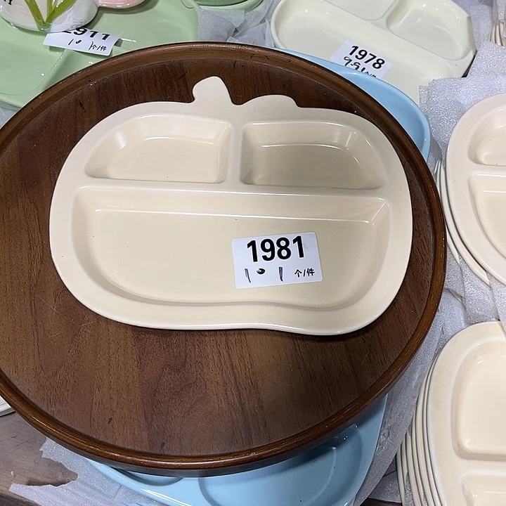 瓷微瑕外贸餐具1981