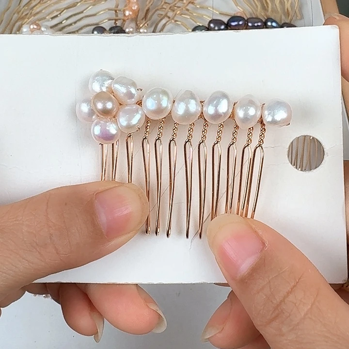 发饰未镶嵌淡水珍珠