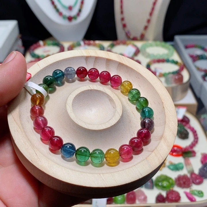 碧玺手链未镶嵌碧玺手链