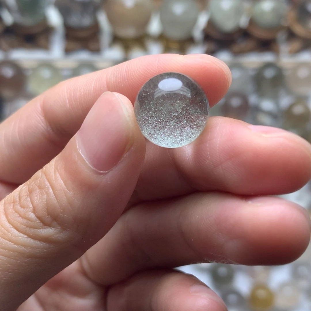 毛***米水晶珠宝半成品未镶嵌