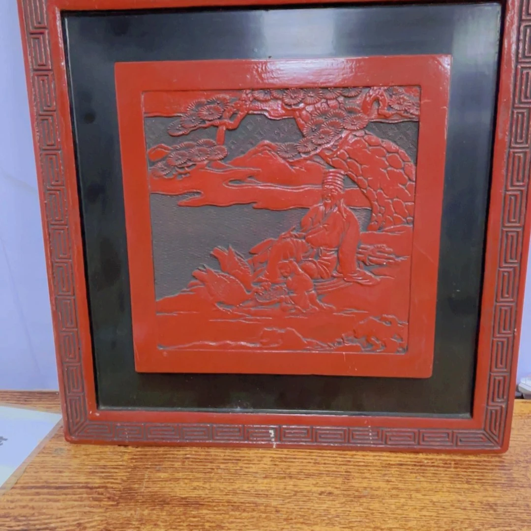 十***堂版画框画工艺品E579
