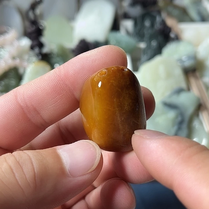 和田玉未镶嵌吊坠(不含链)