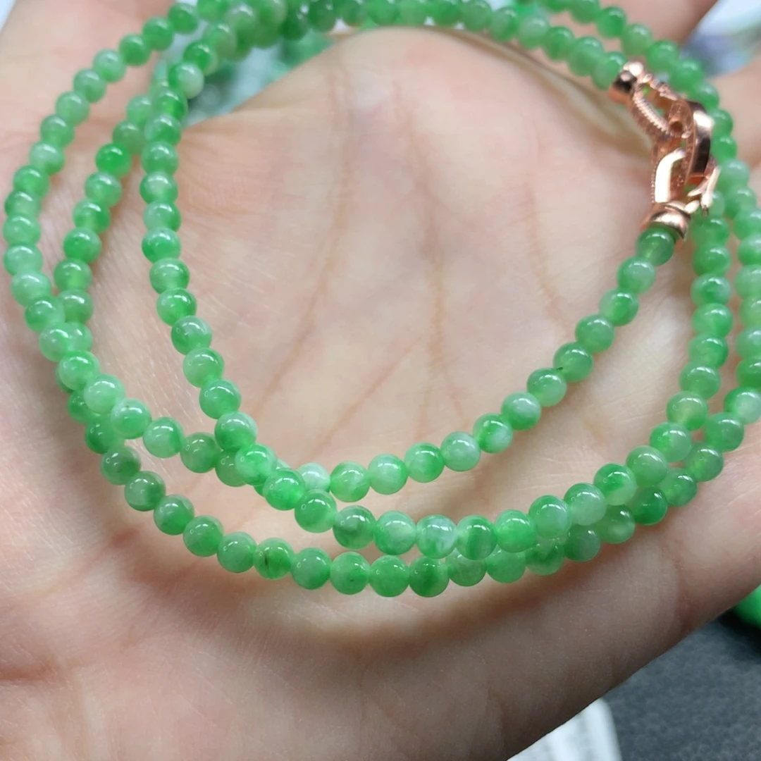 未镶嵌手链翡翠翡翠