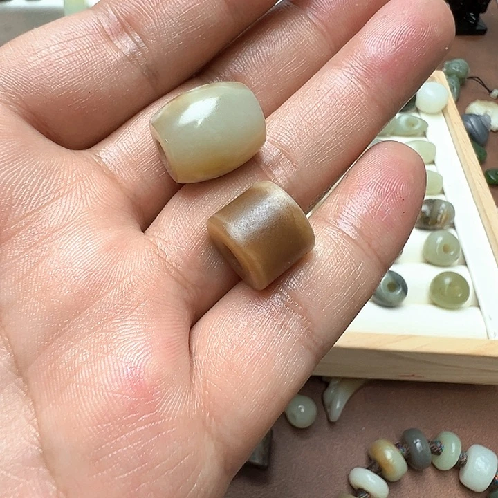 未镶嵌和田玉珠宝半成品小*达