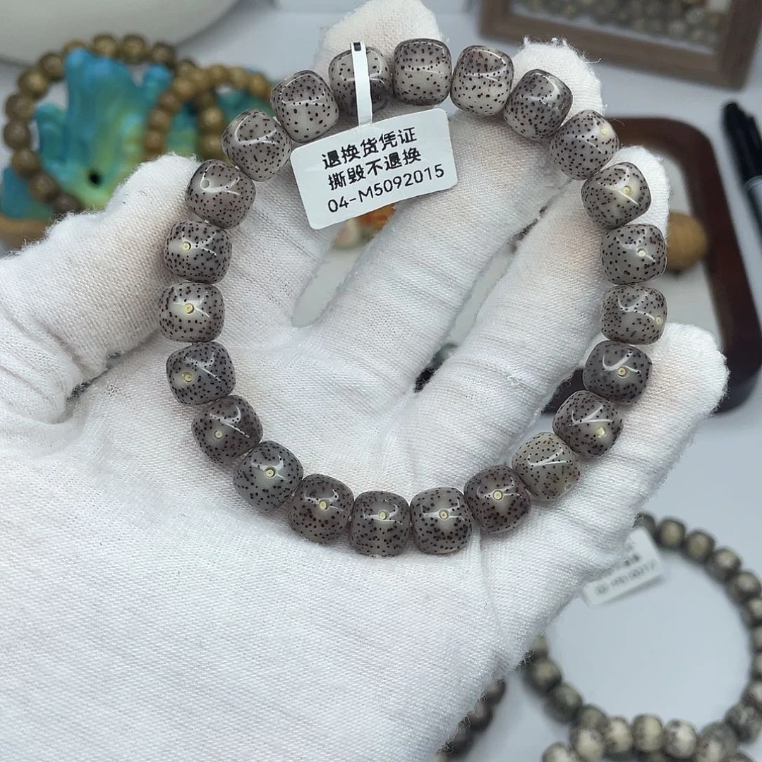手串星月菩提海南星月菩提10×9黑冰m15