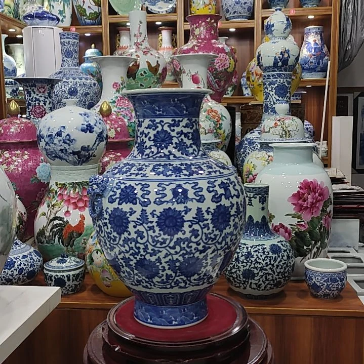 瓷片景德镇镇陶瓷花瓶子