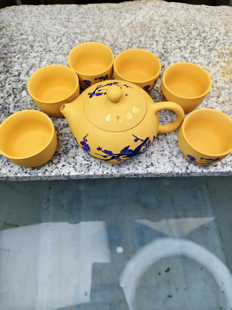 【限六月一壶六杯】黄段泥喜上眉梢西施凤鸣壶