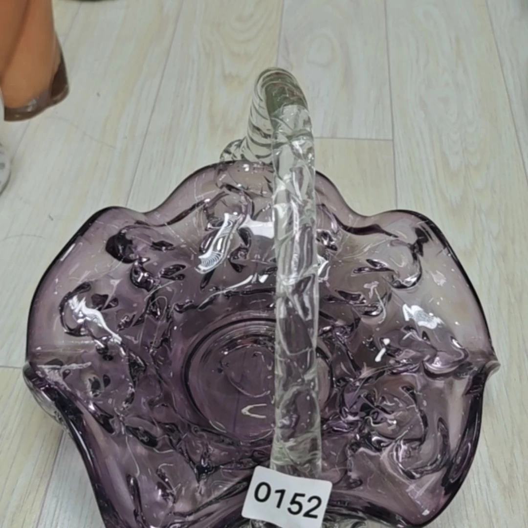 琉璃果盘微瑕不售后介意勿拍