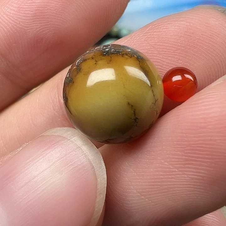 南红玛瑙未镶嵌配饰卡12.1