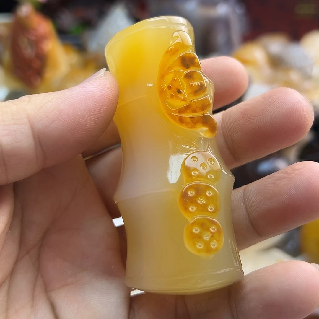 玛瑙/玉髓合金颈饰