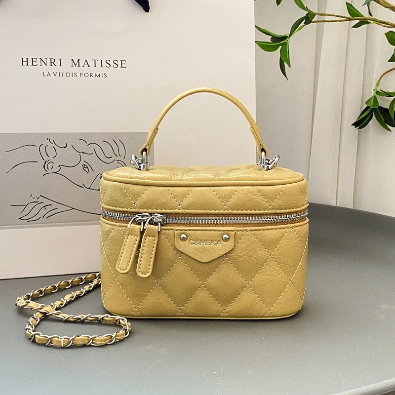 25年新款水桶包单肩斜挎手提包女包韩系 DZ 10813