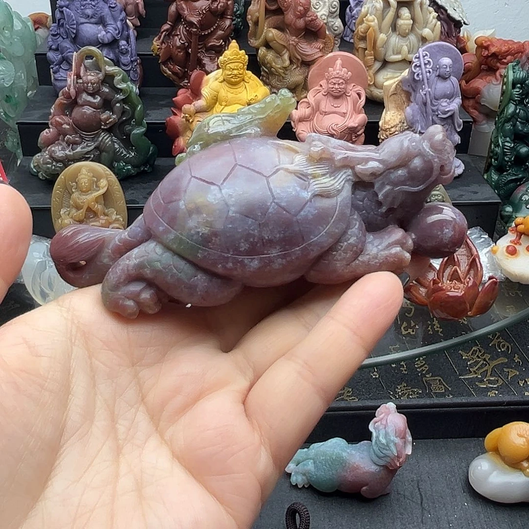 石英岩玉未镶嵌颈饰