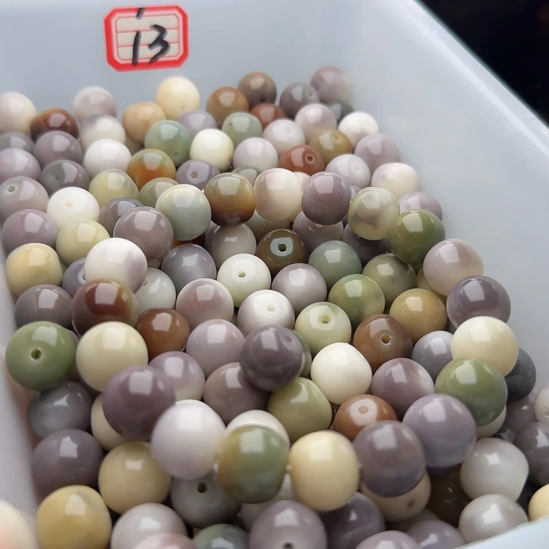 吊坠菩提根/象牙果50颗紫灰13.8苹果