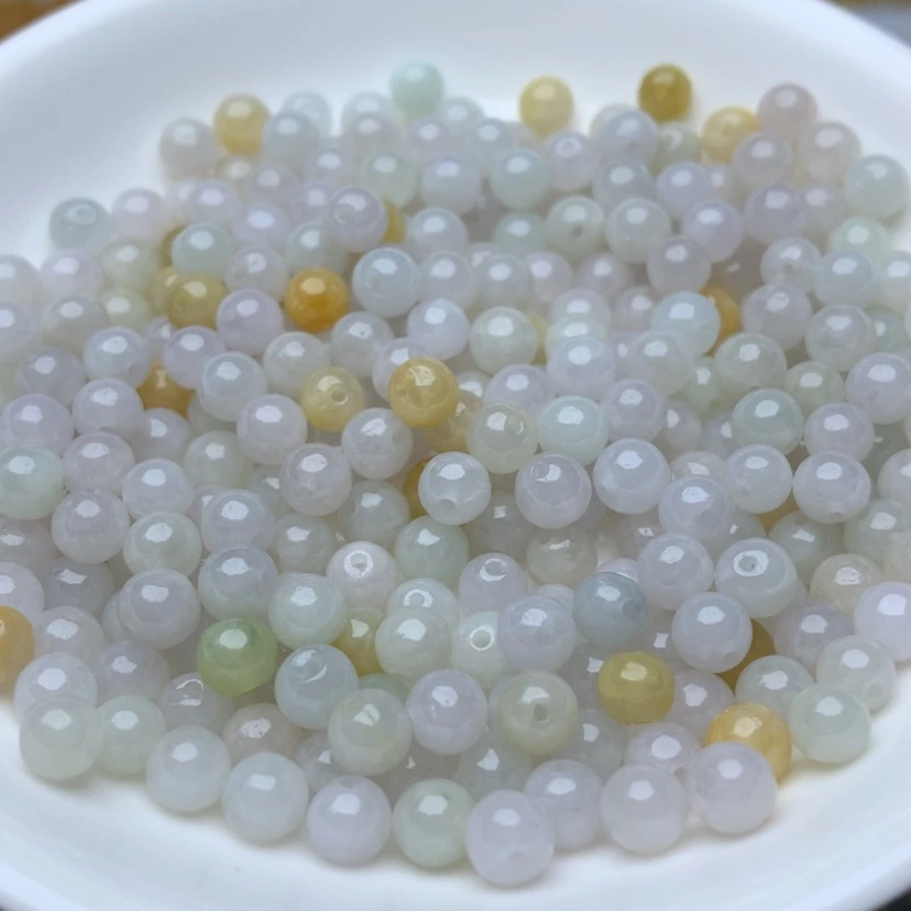 【闪购商品】翡翠手链未镶嵌卡5.4冰淡紫50个