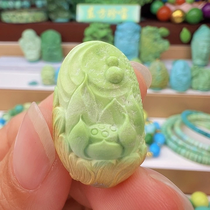 未镶嵌绿松石项链