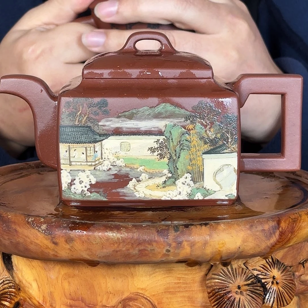 茶壶紫砂潘晨老师紫砂壶350cc