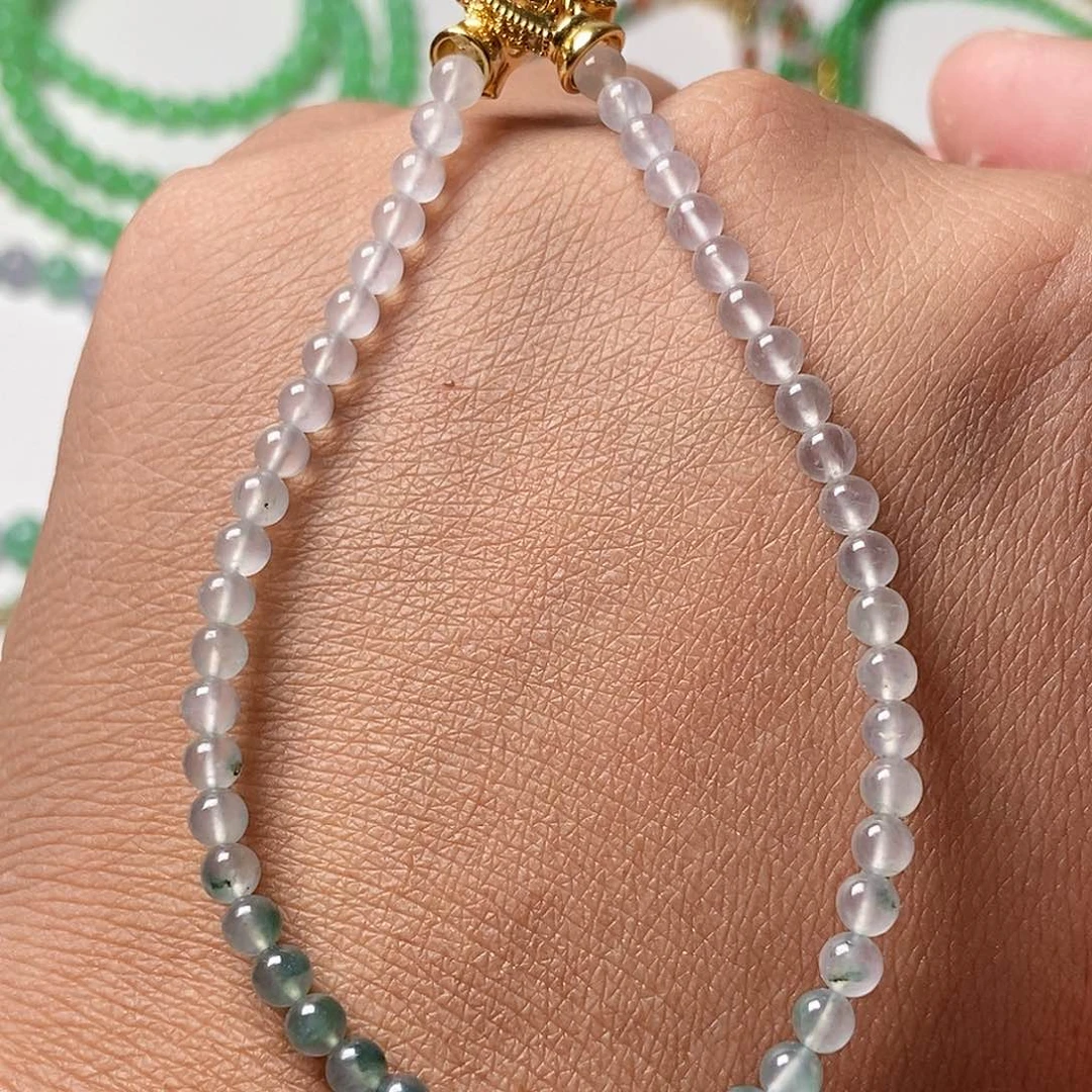 未镶嵌定制翡翠042天然缅甸翡翠卡3.7