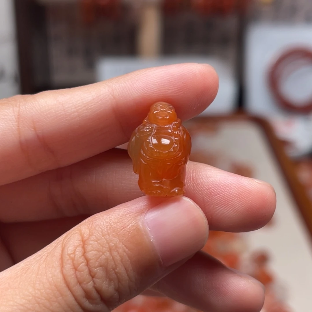 南红玛瑙未镶嵌吊坠(不含链)