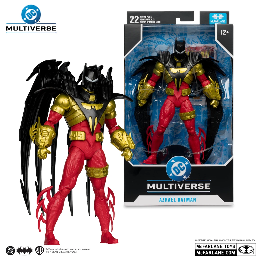 【现货】死亡天使蝙蝠侠骑士之旅麦克法兰1/10可动人偶玩具