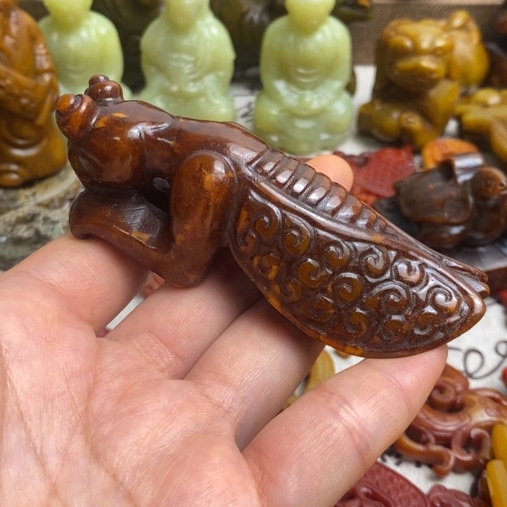 未镶嵌蛇纹石玉颈饰