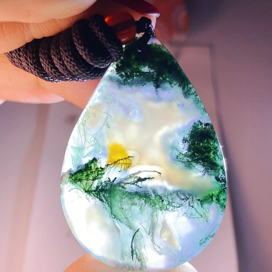 玛瑙/玉髓颈饰未镶嵌小*